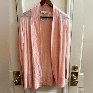 LOFT Sheer Open Cardigan Sweater